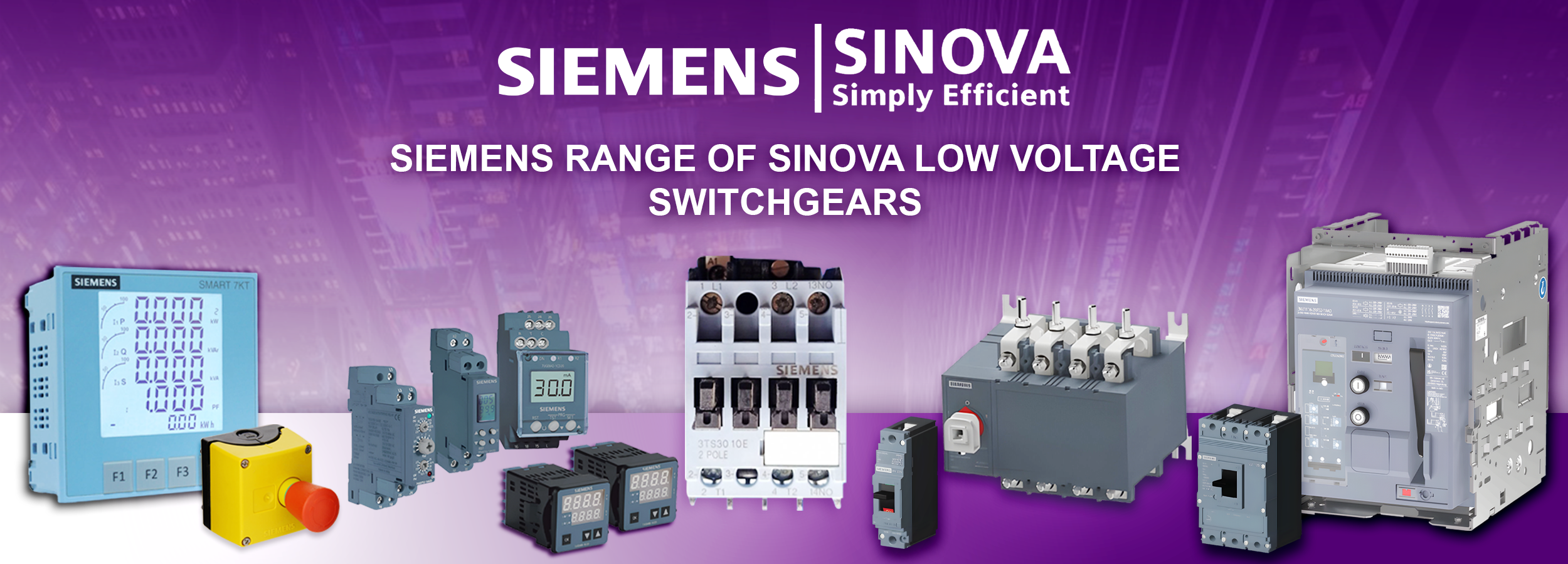Siemens SINOVA switchgears